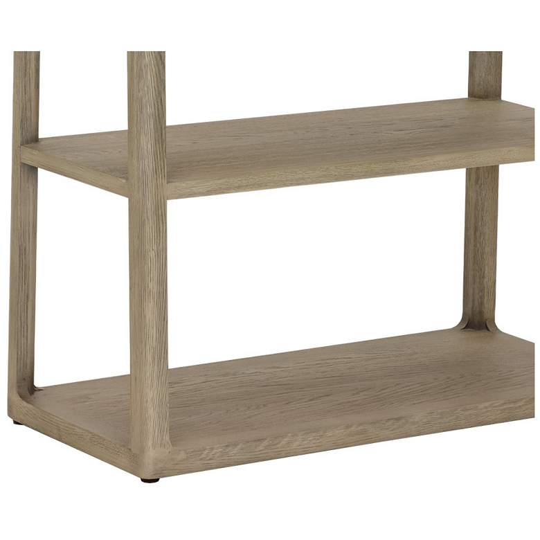 Image 5 Sunpan Doncaster Bookcase Large Smoke Gray more views