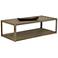 Sunpan Doncaster Coffee Table Smoke Gray