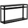 Sunpan Doncaster Console Table Black