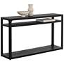 2_Sunpan Doncaster Console Table Black more views
