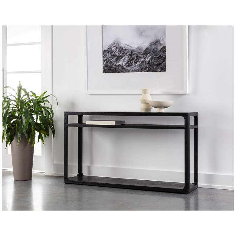 Image 4 Sunpan Doncaster Console Table Black more views