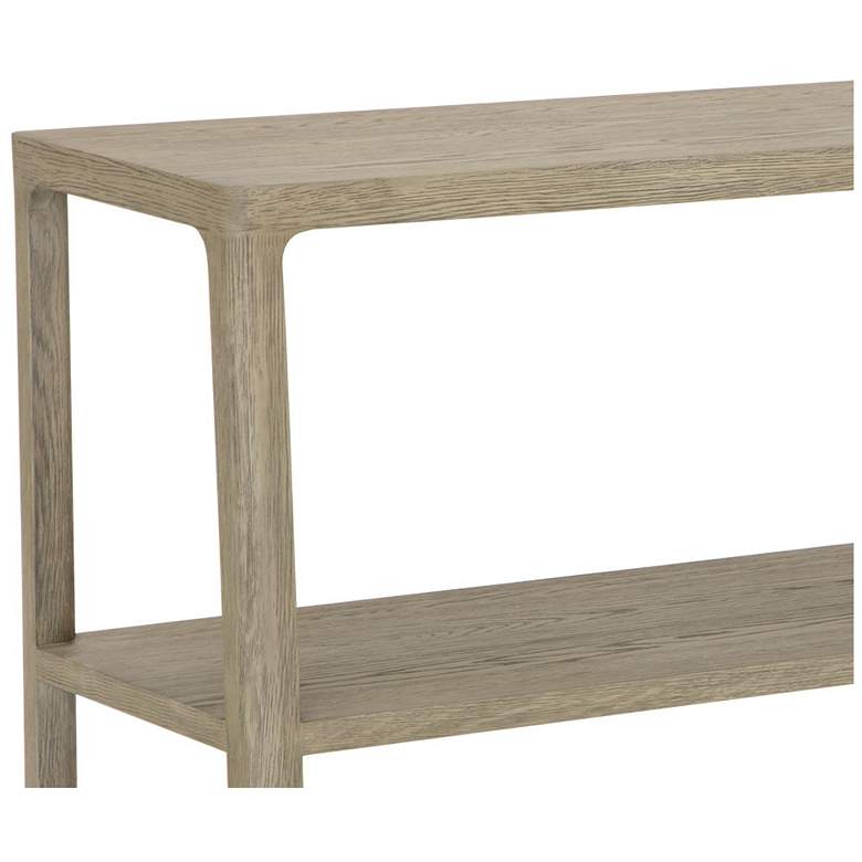 Image 4 Sunpan Doncaster Low Bookcase Smoke Gray more views