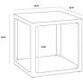 5_Sunpan Doncaster Side Table Smoke Gray more views
