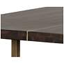 5_Sunpan Donnelly Dining Table Antique Brass Dark Mango 95" more views