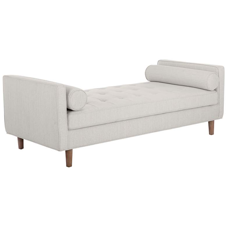 Image 1 Sunpan Donnie Bench Natural Mina Ivory