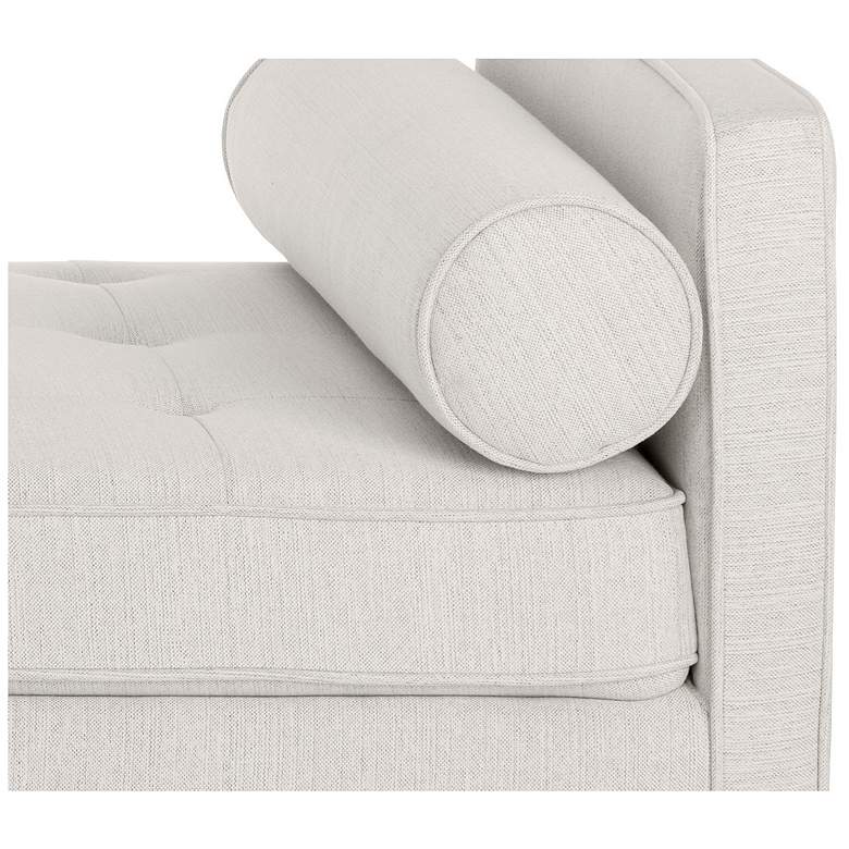 Image 5 Sunpan Donnie Bench Natural Mina Ivory more views