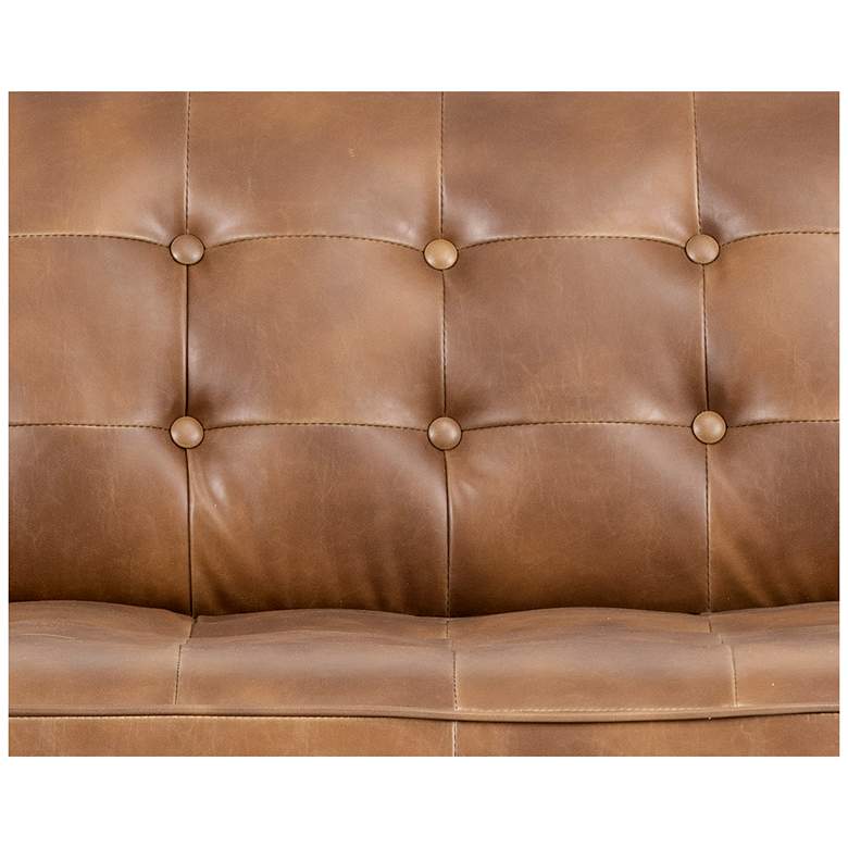 Image 6 Sunpan Donnie Sofa Tobacco Tan more views