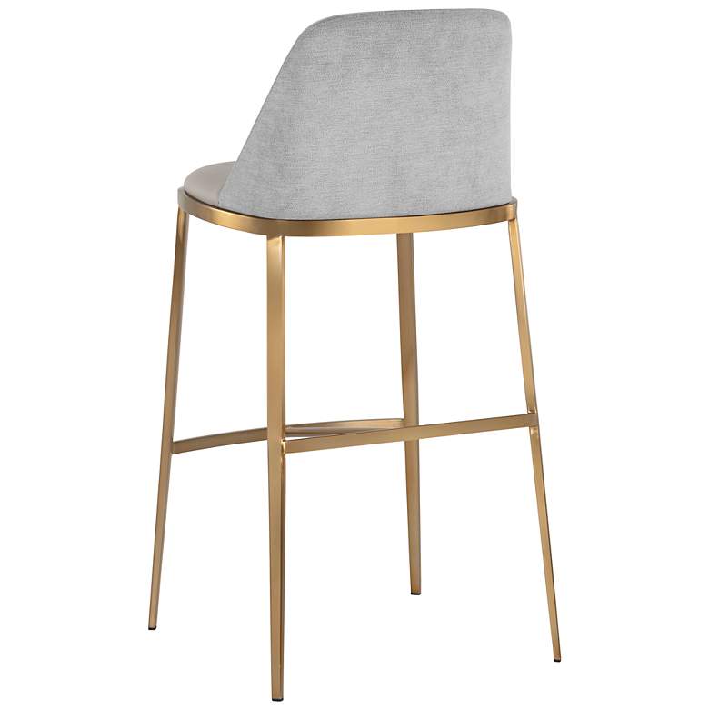 Image 3 Sunpan Dover Barstool Napa Stone and Polo Club Stone more views