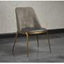 1_Sunpan Dover Dining Chair Bravo Portabella and Sparrow Gray Set of 2