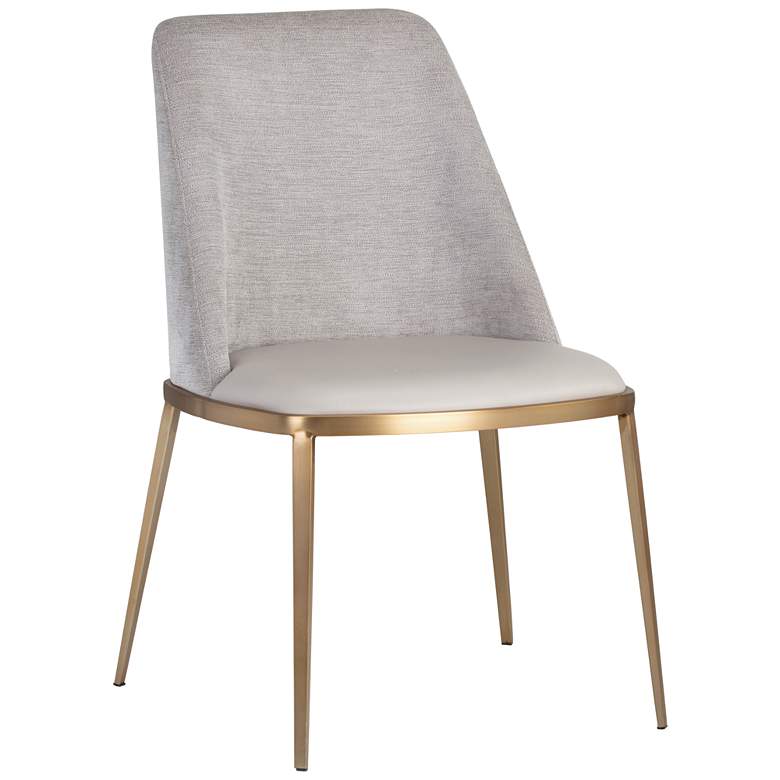 Image 1 Sunpan Dover Dining Chair Napa Stone and Polo Club Stone Set of 2