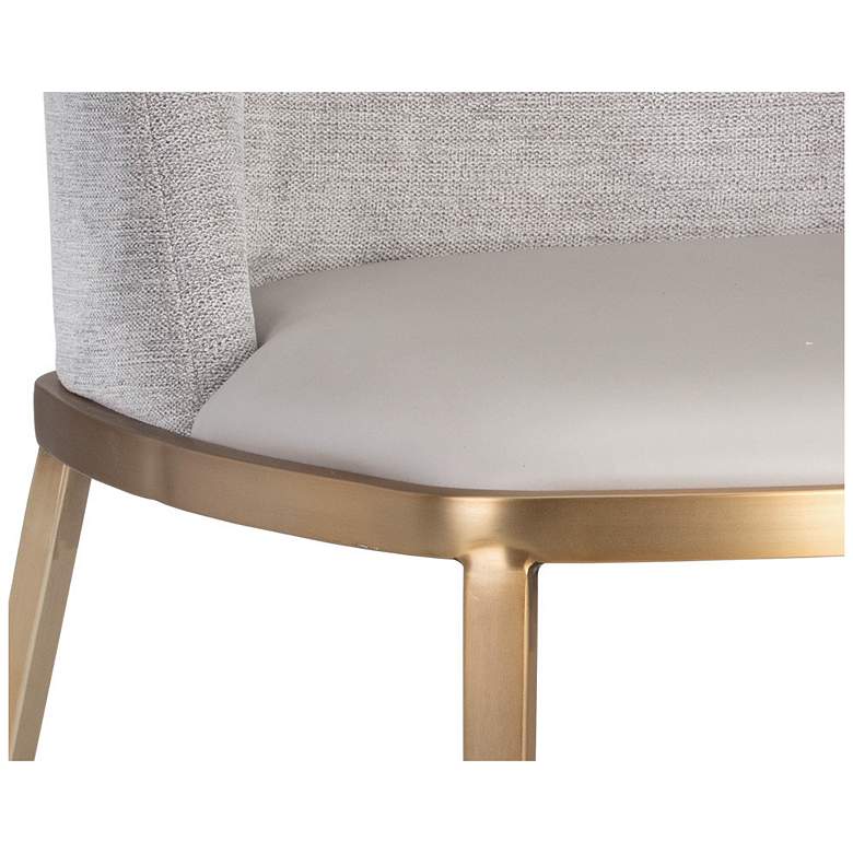 Image 4 Sunpan Dover Dining Chair Napa Stone and Polo Club Stone Set of 2 more views