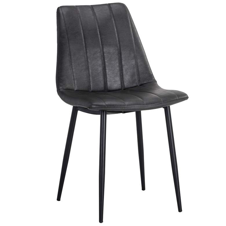 Image 1 Sunpan Drew Dining Chair Black Bravo Portabella Set of 2