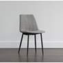 1_Sunpan Drew Dining Chair Black Light Gray Set of 2