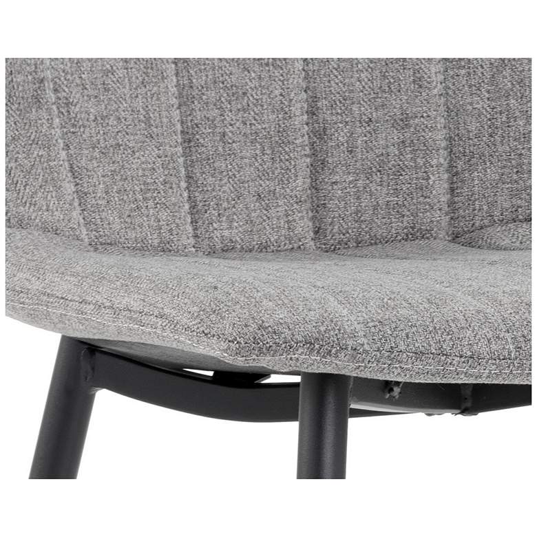 Image 6 Sunpan Drew Dining Chair Black Light Gray Set of 2 more views