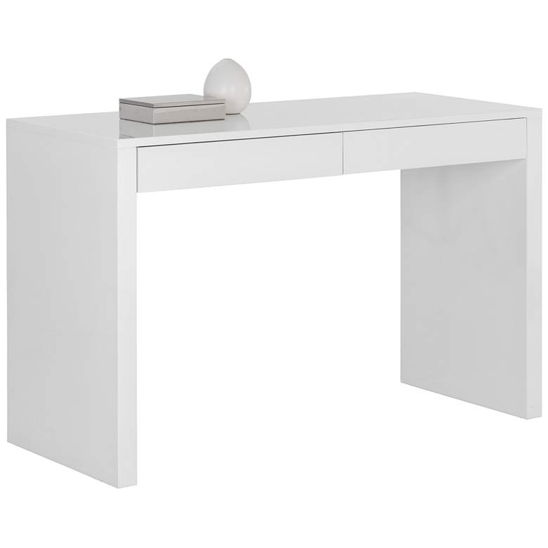 Image 1 Sunpan Dutad Desk High Gloss White