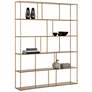 1_Sunpan Eiffel Bookcase Extra Large Antique Brass
