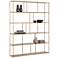 Sunpan Eiffel Bookcase Extra Large Antique Brass