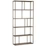 2_Sunpan Eiffel Bookcase Large Antique Brass more views