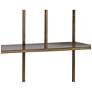 4_Sunpan Eiffel Bookcase Large Antique Brass more views