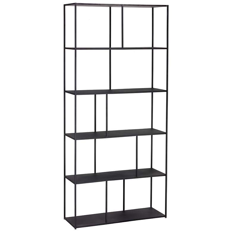 Image 2 Sunpan Eiffel Bookcase Large Black more views