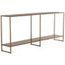 1_Sunpan Eiffel Console Table Antique Brass