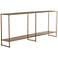Sunpan Eiffel Console Table Antique Brass