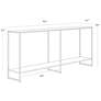 5_Sunpan Eiffel Console Table Antique Brass more views