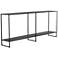 Sunpan Eiffel Console Table Black