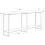 5_Sunpan Eiffel Console Table Black more views