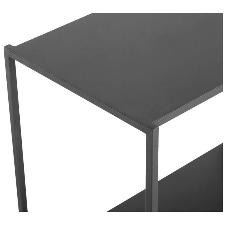 Image 5 Sunpan Eiffel Low Bookcase Medium Black more views