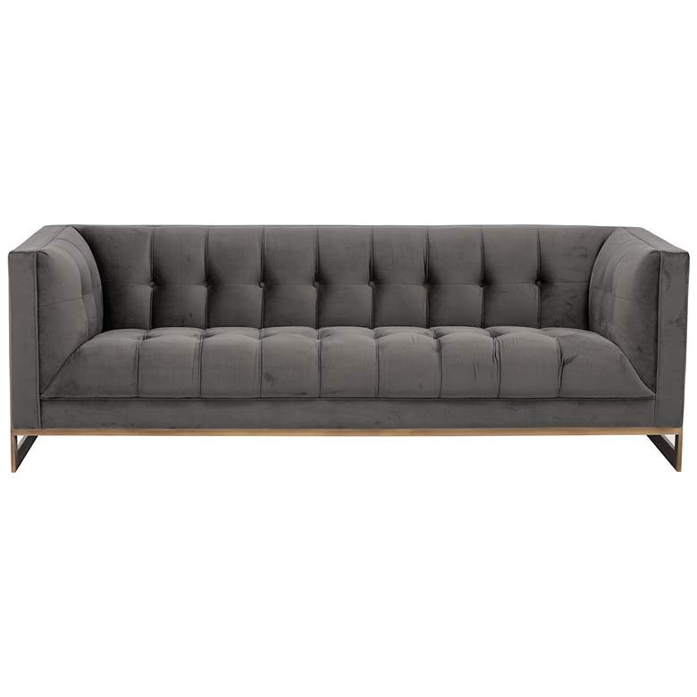 Image 2 Sunpan Ekon Sofa Piccolo Pebble more views