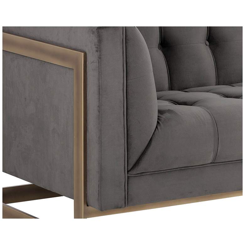 Image 6 Sunpan Ekon Sofa Piccolo Pebble more views