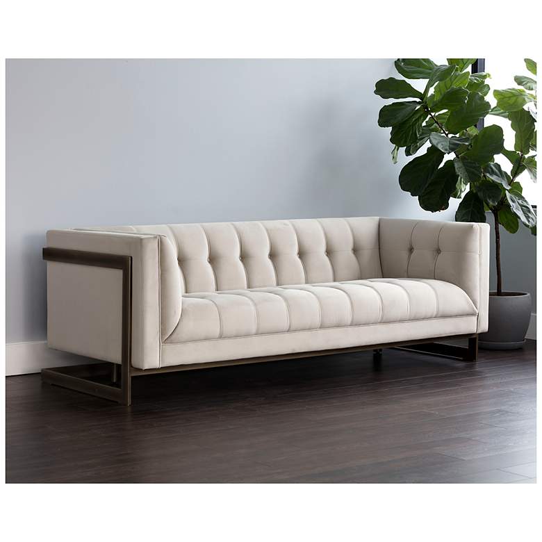 Image 3 Sunpan Ekon Sofa Piccolo Prosecco more views