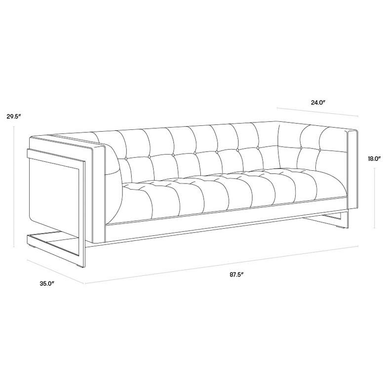 Image 7 Sunpan Ekon Sofa Piccolo Prosecco more views