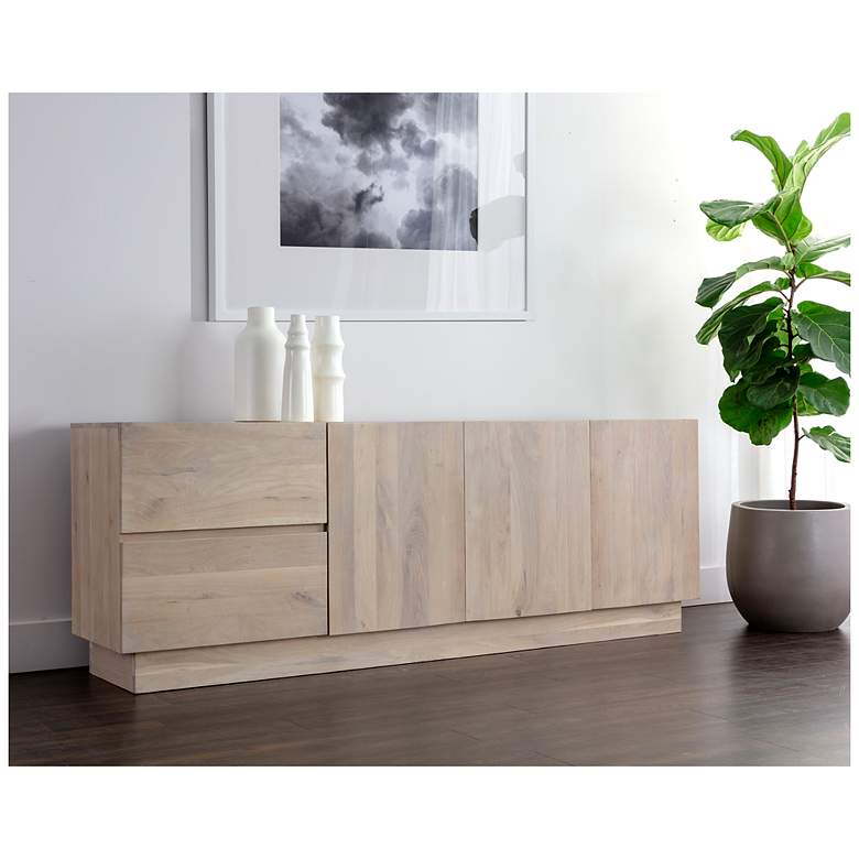 Image 6 Sunpan Elina Sideboard Light Oak more views