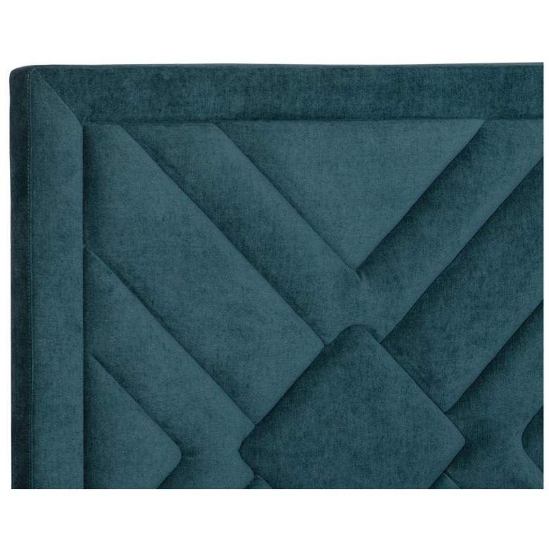 Image 2 Sunpan Elizio Bed King Danny Teal more views
