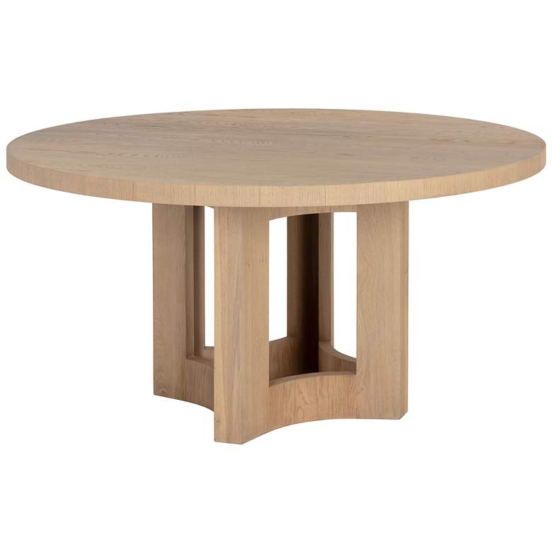 Image 2 Sunpan Elma Dining Table Natural 60" more views