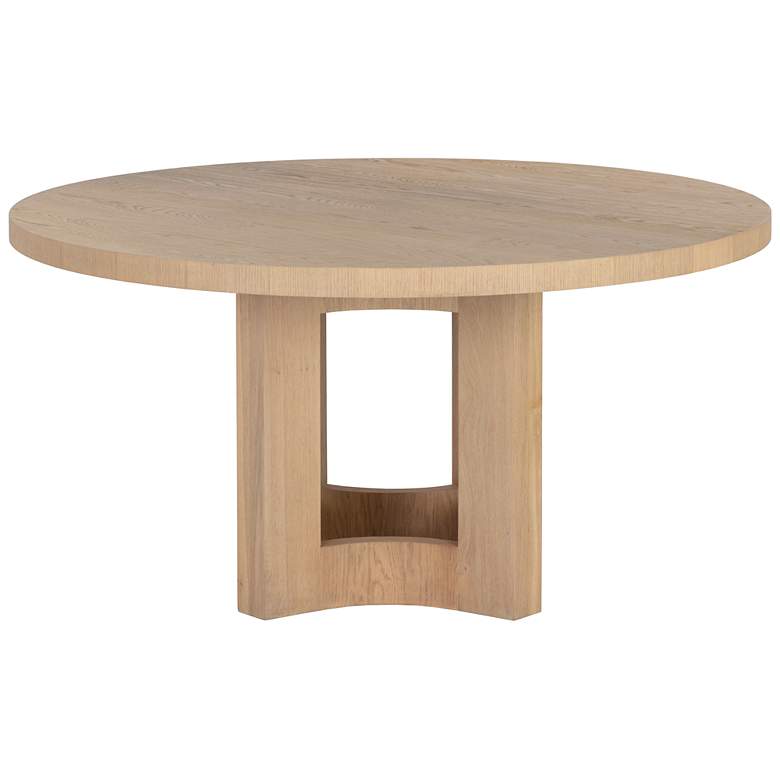Image 3 Sunpan Elma Dining Table Natural 60" more views
