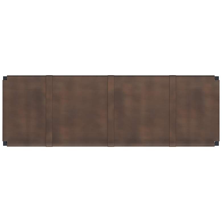 Image 3 Sunpan Elon Bench Vintage Cognac Leather more views