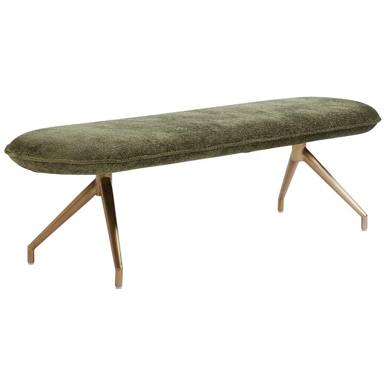 Image 1 Sunpan Elowen Bench Bergen Olive