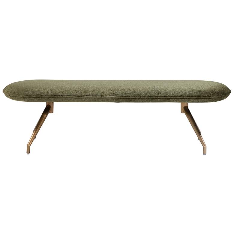 Image 2 Sunpan Elowen Bench Bergen Olive more views