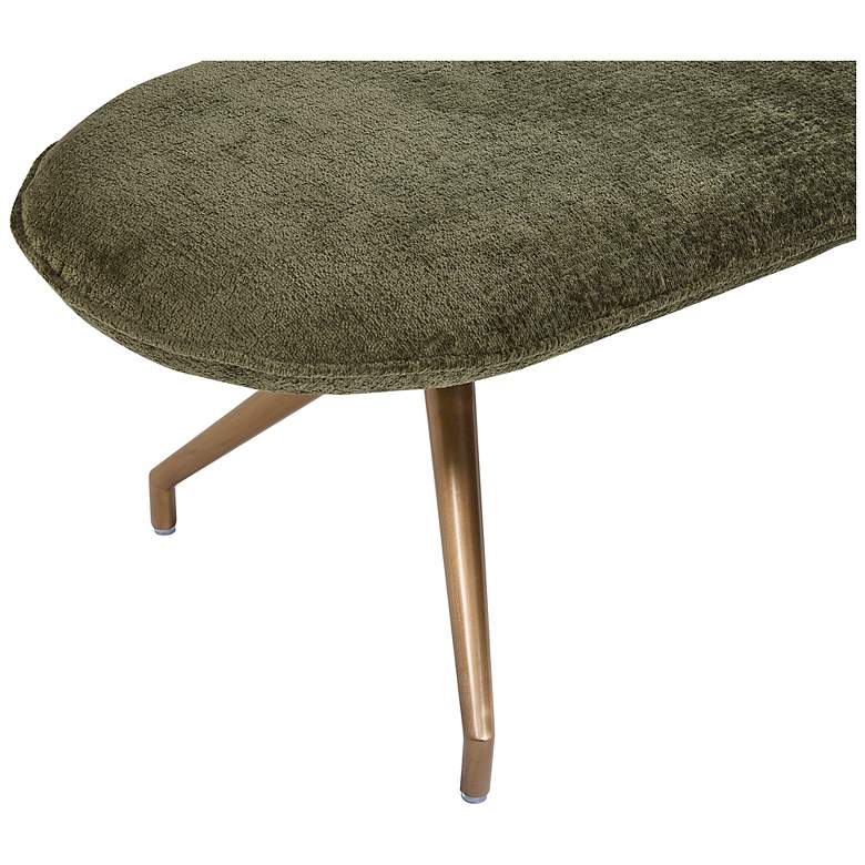 Image 5 Sunpan Elowen Bench Bergen Olive more views
