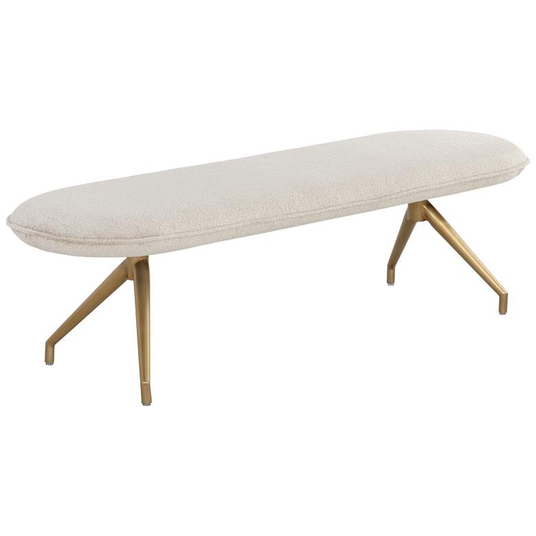 Image 1 Sunpan Elowen Bench Bergen Taupe