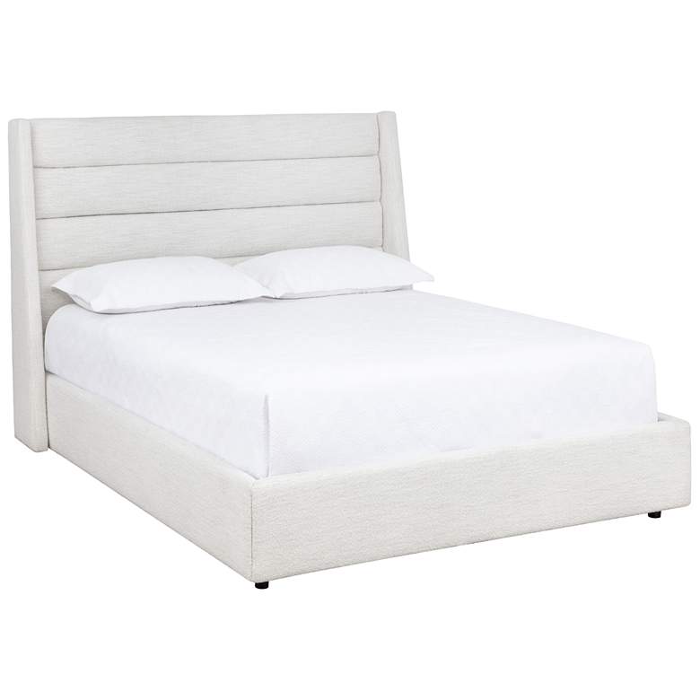 Image 1 Sunpan Emmit Bed Queen Merino Pearl