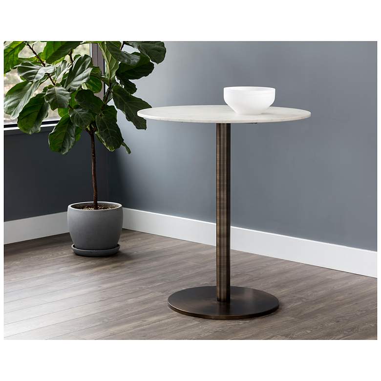 Image 3 Sunpan Enco Bar Table Round more views