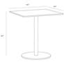 5_Sunpan Enco Bistro Table Square 24" more views