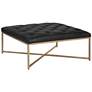 1_Sunpan Endall Ottoman Antique Brass Vintage Black Night Leather