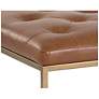 4_Sunpan Endall Ottoman Antique Brass Vintage Camel Leather more views