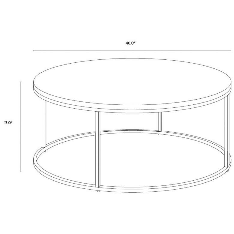 Image 6 Sunpan Enya Coffee Table more views