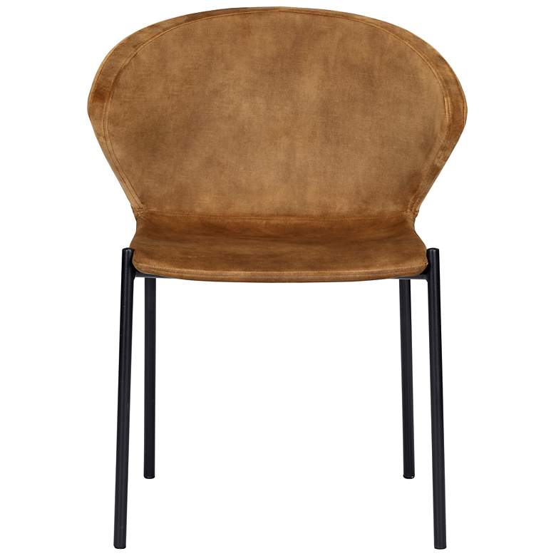 Image 3 Sunpan Eric Dining Chair Nono Tapenade Gold Set of 2 more views